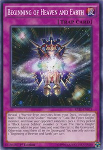 Beginning of Heaven and Earth - RATE-EN073 - Common - 1st Edition x3 - Near Mint