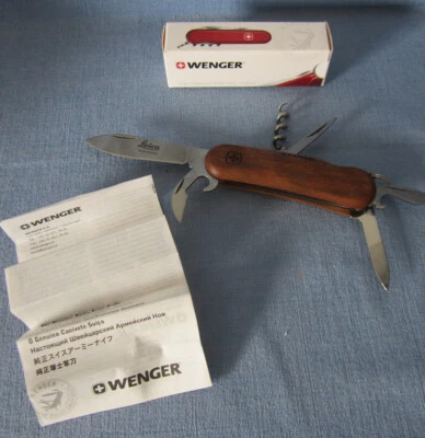 WENGER TASCHENMESSER 1996 SWITZERLAND LIMITIERT LEICA MICROSYSTEMS WETZLAR OVP - Bild 1 von 4