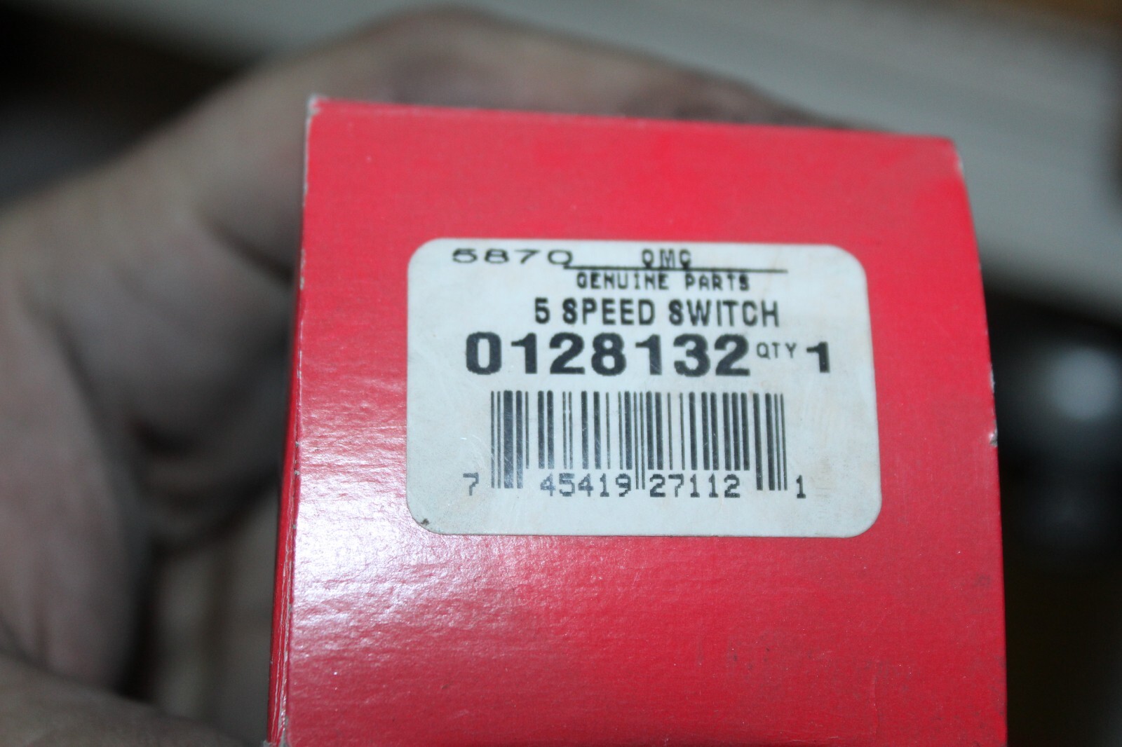 Evinrude 128132 Trolling Motor Speed Switch NOS eBay