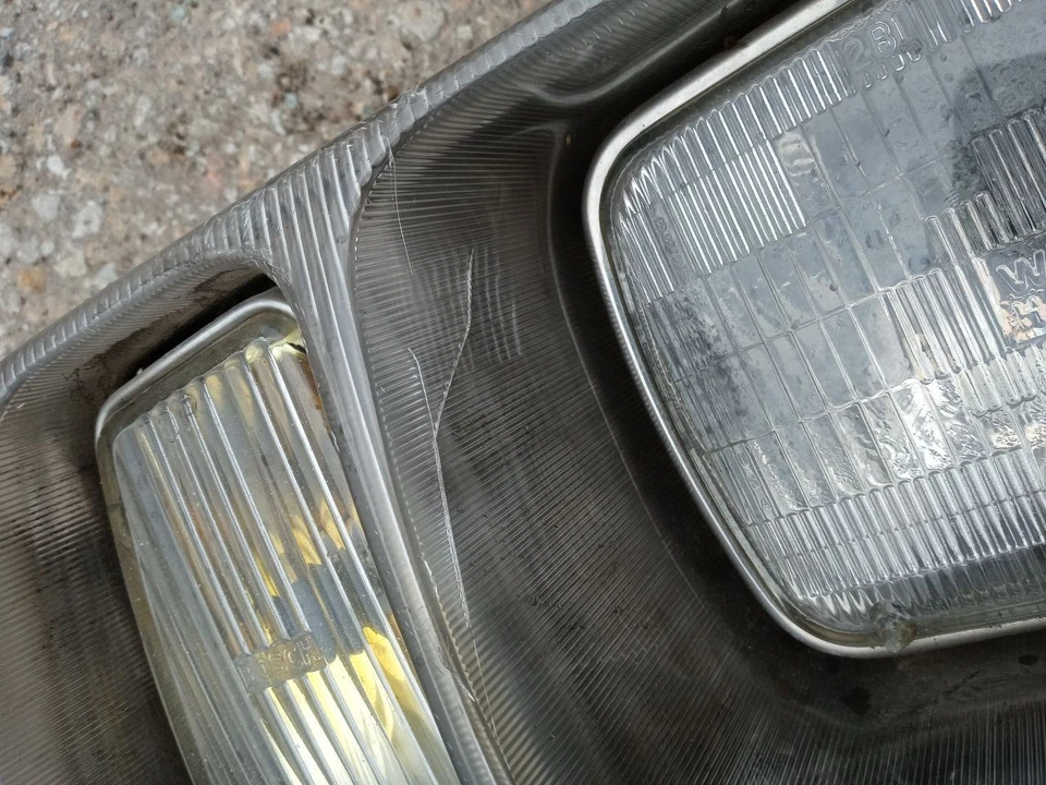 Faro izquierdo conductor Mercedes 300SD 1981-1985 probado por fabricante original  Foto 2 de 4