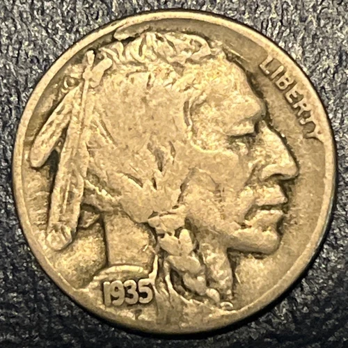1935-S Buffalo Nickel Extra Fine. From Original Collection!!!