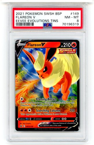 Flareon V graded PSA 8 for sale on eBay