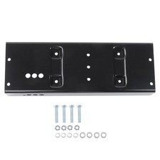 10" 4.5" Universal Winch Mounting Plate,15,000 lbs, Heavy Duty Steel for Truck