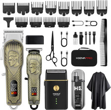 Professional Hair Clippers for Men, Cordless Hair Clipper for Barber Clippers an