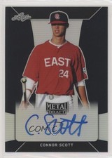 2018 Leaf Metal Draft Black 5/15 Connor Scott #BA-CS1 Auto 7qg
