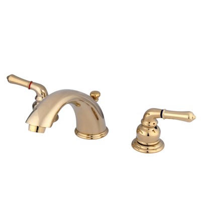 KB962 Magellan Widespread Bathroom Faucet 8-Inch Adjustable Center Polished Bras