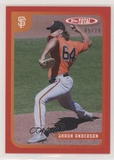 2020 Topps Total Red 5/10 Shaun Anderson #813 2ra