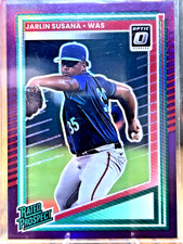 2025 Donruss optic Jarlin Susana /45 purple foil Rated rookie