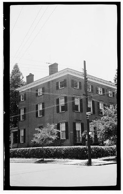 Slover House,East Front & Johnson Streets,New Bern,Craven County,NC,HABS