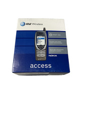 Vintage Collectors Nokia 6651 with Original AT T Box and Manual