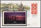 GB 1989 THE SCOTS CONNECTION BKLT ON PHILSWISS LARGE ILLUSTRATED FDC (ID:R66916)