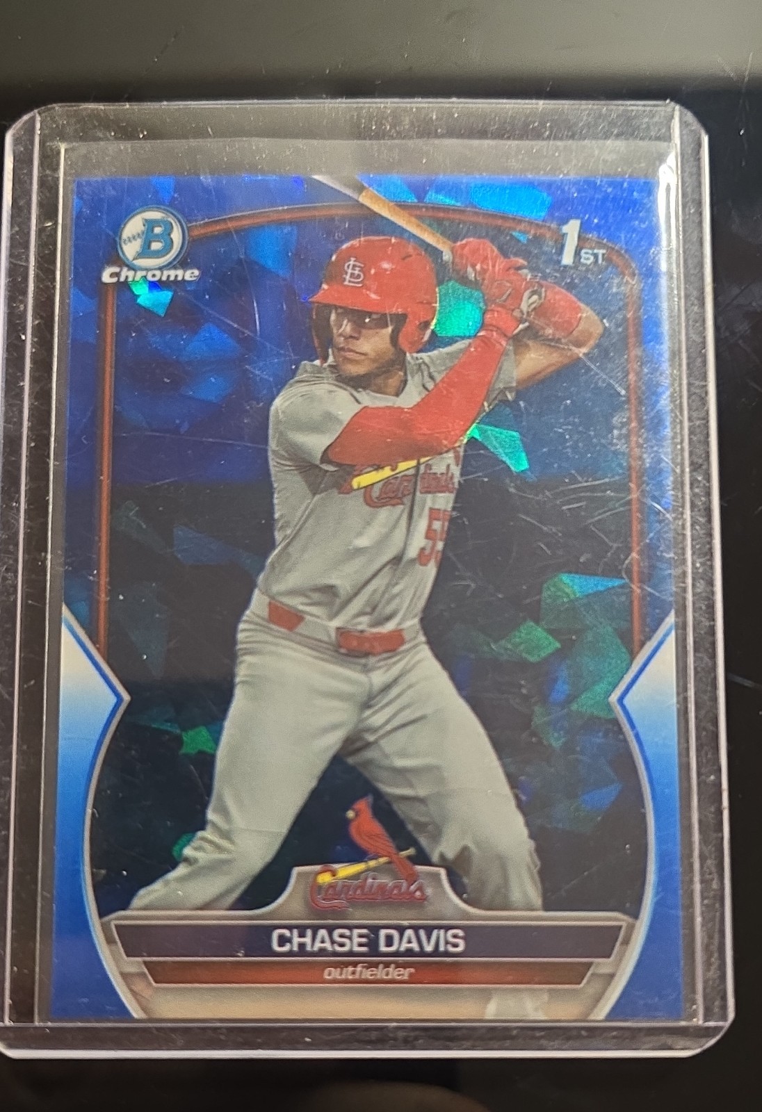 2023 Bowman Chrome Draft Sapphire Edition - Chase Davis #BDC-48 (RC)