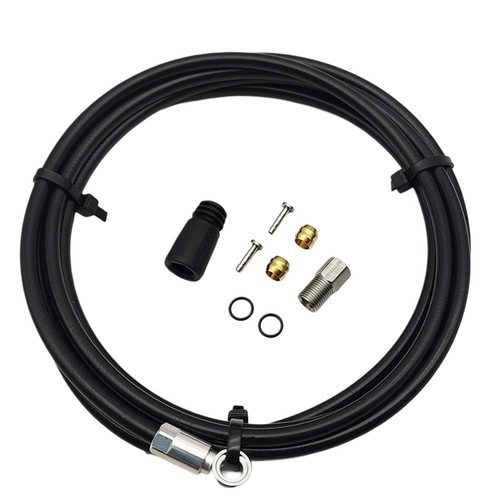 Hydraulic Bike Brake Oil Hose 200CM Olive Insert Kit for SLX For XT For XTR - Picture 3 of 5