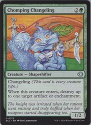 Chomping Changeling - Lorwyn Eclipsed