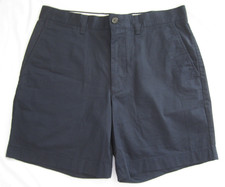 J Crew Oarsman Men Portsider Cotton Gray Shorts Sz W 31", L 7" MP424 