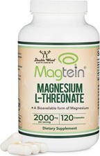 Magnesium L Threonate, Magtein, Sleep and Cognitive Support – High Absorption