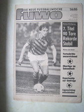 DDR Fuwo 26/85  Meisterwürdigung BFC Dynamo Rückblick Dynamo Dresden