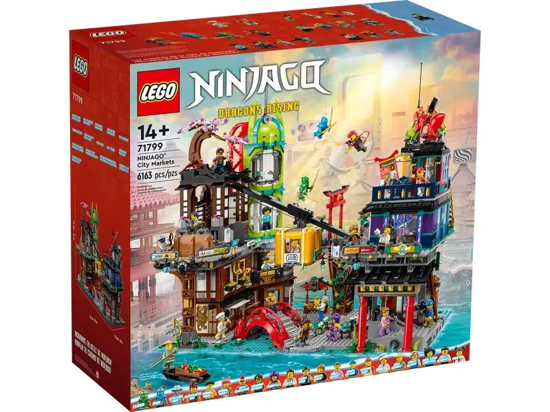 LEGO NINJAGO: Ninjago City Markets 71799 New in Box 5702017435787