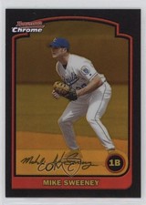 2003 Bowman Chrome Gold Refractor 24/170 Mike Sweeney #12 9v7