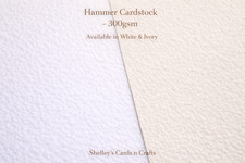 A4 300gsm Card Craft Paper White Ivory Smooth Linen Hammered Thick Printer Card