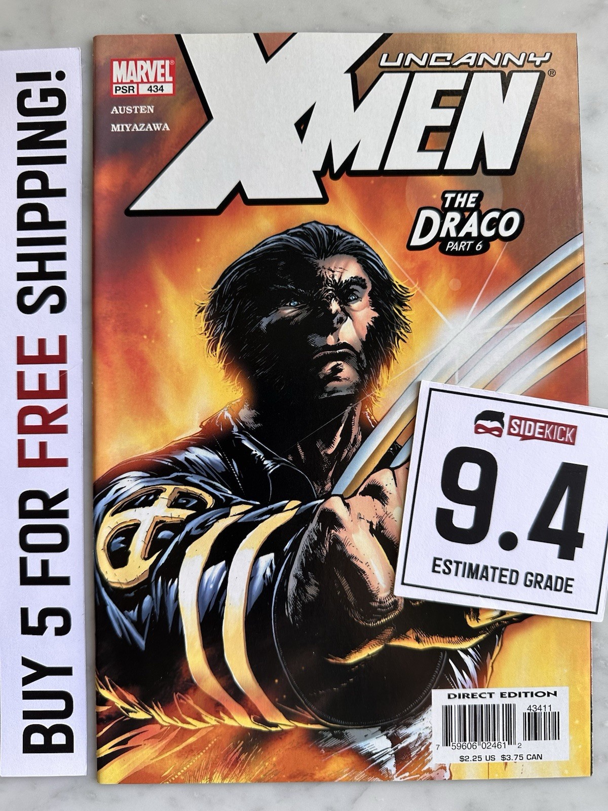 Uncanny X-Men #434 NM- 9.2 - Buy 5 for FREE Shipping! (Marvel, 2003) YD