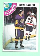 (1) DAVE TAYLOR 1978-79 O-PEE-CHEE # 353 KINGS ROOKIE VG+  CARD (M9102). rookie card picture