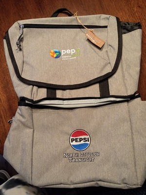 RARE PepsiCo Employee Backpack Pepsi pep+ North Division Transport Cooler Bag