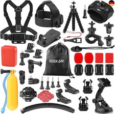 38 in 1 Action Kamera Zubehör Kit, Kompatibel mit GoPro Hero, DJI Osmo, AKASO,