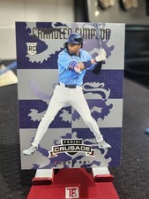 2025 Panini Crusade #11 Chandler Simpson - Gold Foil - RC