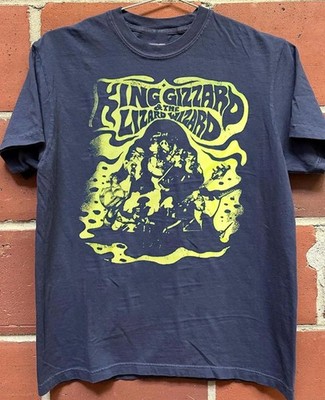 King Gizzard and the Lizard Wizard 20 Album Navy T Shirt Short Sleeve NH25675