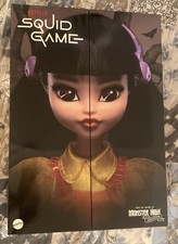 Mattel Monster High Skullector Netflix Squid Game Young-Hee Doll New In Box