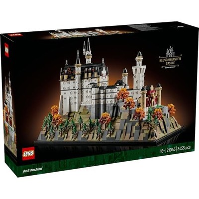 LEGO Architecture Neuschwanstein Castle Toy Birthday Gift Building