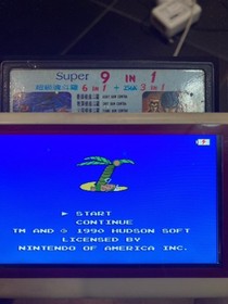 Famicom Game NES 9in1 Super Contra 6 game + Jackie Chan + Double Dragon + Island