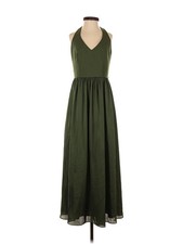 White by Vera Wang Women Green Casual Dress 0