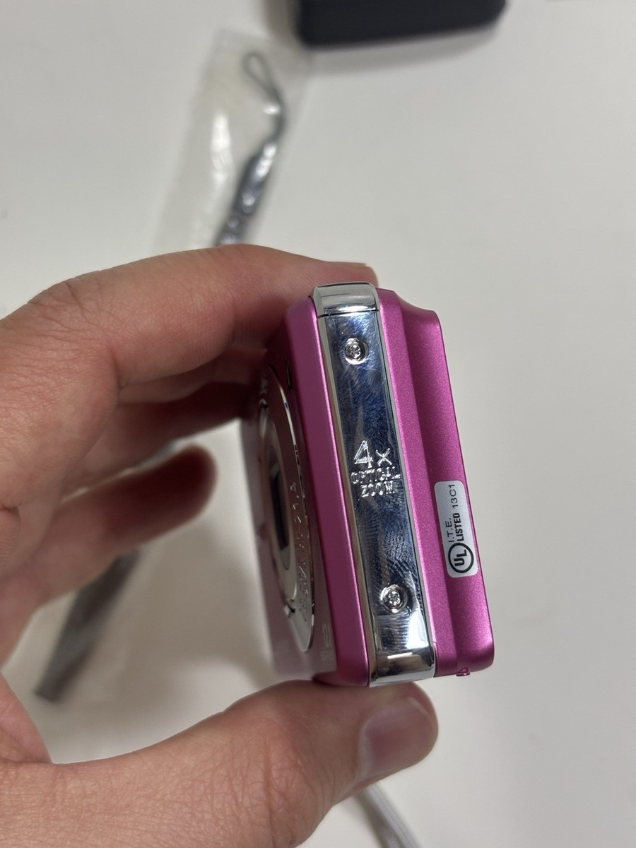 Sony Cyber Shot DSC W220 Pink 12.1MP Digital Camera Bundle Tested