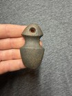 Native American Mini Drilled Full Groove Stone Axe Pendant Arrowheads Artifact — photo 1