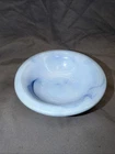 Vintage Avon Blue Swirl Milk Glass Trinket / Soap Dish -May 1978 Great Condition