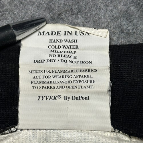 Giacca Vintage Leslie Jordon Tyvek - Taglia Small - 1998 White Rock Marathon Dallas - Foto 5 di 9