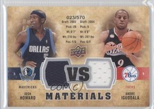 2009 Upper Deck VS Dual Materials 23/570 Josh Howard Andre Iguodala #VS-HI 0q0
