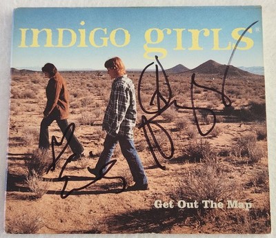 Indigo Girls - Get Out The Map CD 1997 Epic (ESK 0970) Promo Single - Signed 