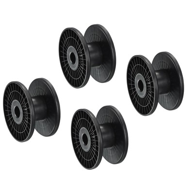 4PCS 4.7'' Floss Bobbins Empty Thread Spools Wire Weaving Bobbin Chain Tape
