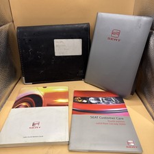 Genuine Seat Ibiza Owners Manual Wallet Pack Folder Mk2 Facelift 6k2 1999-2002 Genuine Seat Ibiza Owners Manual Wallet Pack Folder Mk2 Facelift 6k2 1999-2002