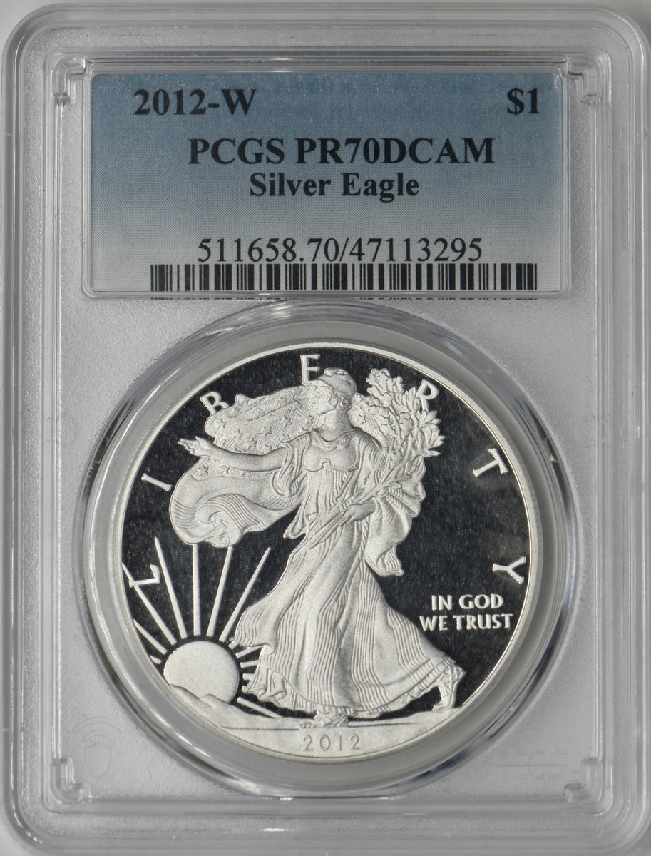 American Eagle PCGS 2012 Silver Bullion Coins for sale | eBay