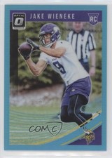 2018 Donruss Optic Rookies Aqua Prizm 51/299 Jake Wieneke #138 0st9