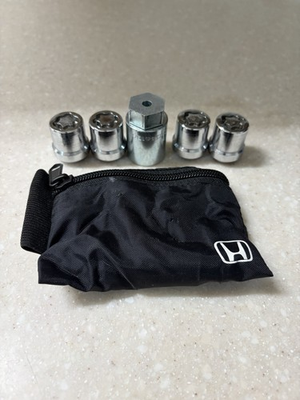 #ad #ad Genuine Honda Wheel Lock Set OEM Odyssey Pilot Ridgeline 08W42 TK4 101 $29.99