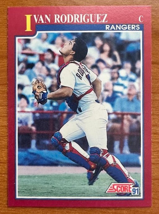 1991 Score Traded Ivan Rodriguez #82T HOF Rookie Card RC