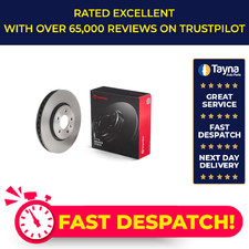 2x Brake Discs Pair Vented fits VAUXHALL CASCADA 2.0D Front 2013 on 321mm Set