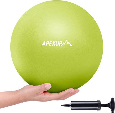 9 Inch Pilates Ball Small Exercise Ball for Yoga, Fitness, Balance, Core Work...