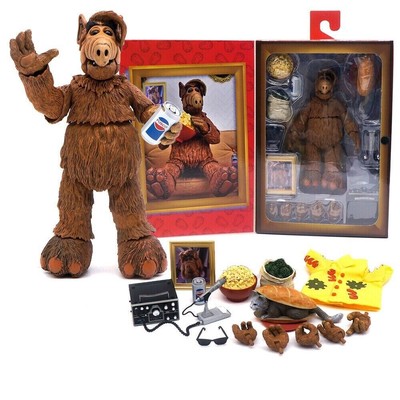 NECA Alf Alien Life Form 7'' PVC Actionfigur Modell Szenen Sammlung...