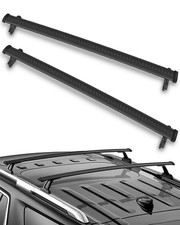 Cargo Roof Rack Cross Bar Black for Chevrolet Traverse High Country 2018-2021